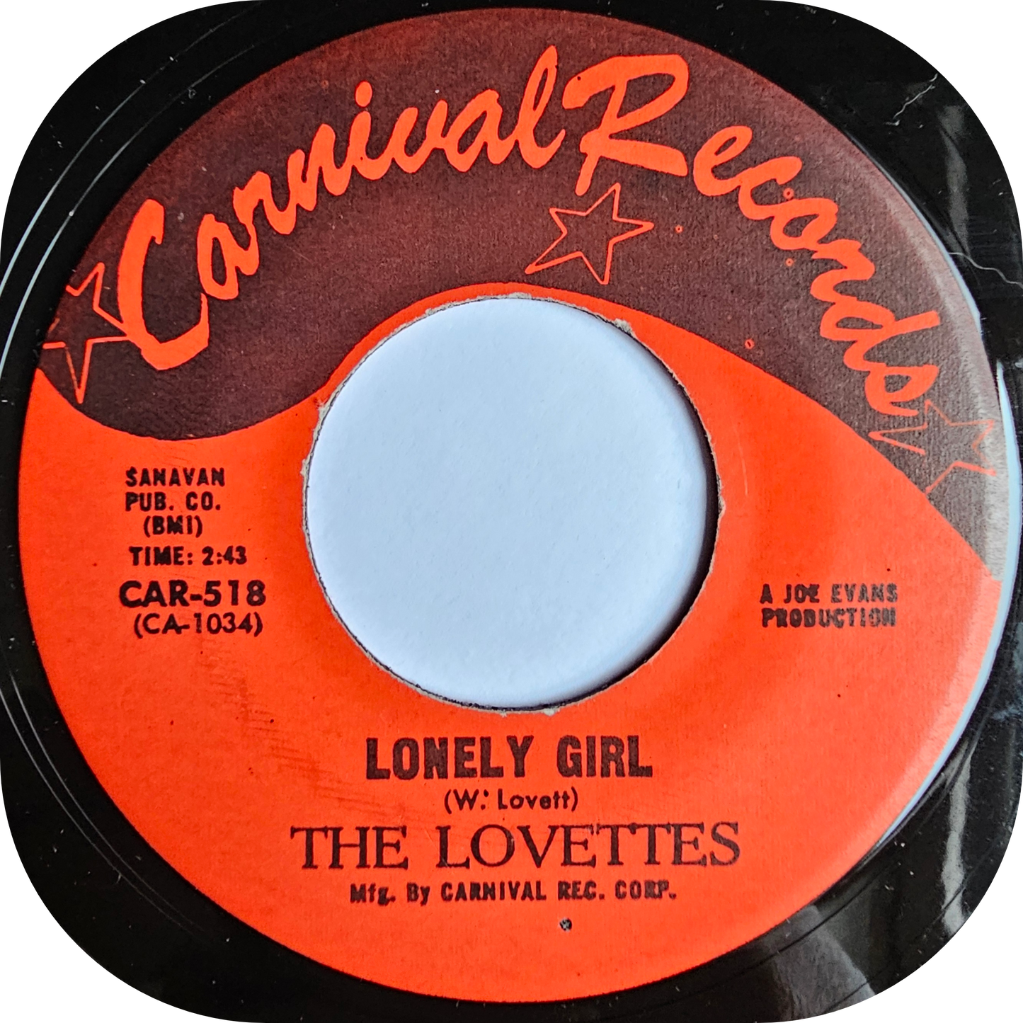 Lovettes, The - Little Miss Soul - Carnival