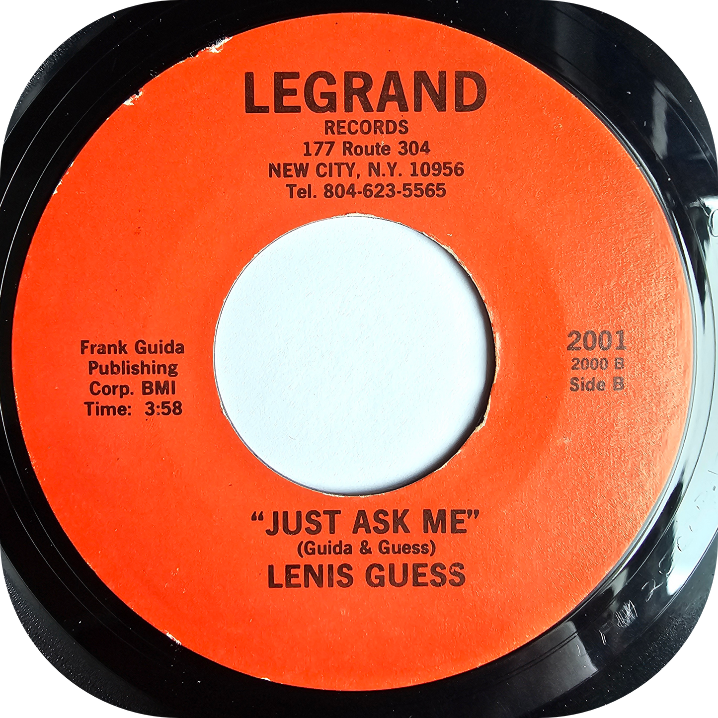 Lenis Guess - Just Ask Me - Legrand
