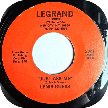 Lenis Guess - Just Ask Me - Legrand