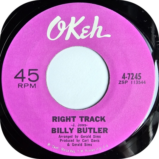 Billy Butler - Right Track - Okeh