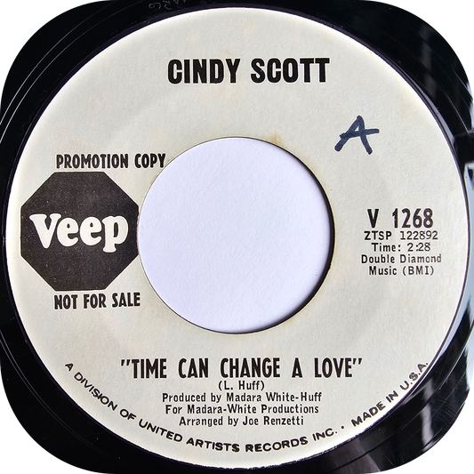 Cindy Scott - Time Can Change A Love - Veep DEMO