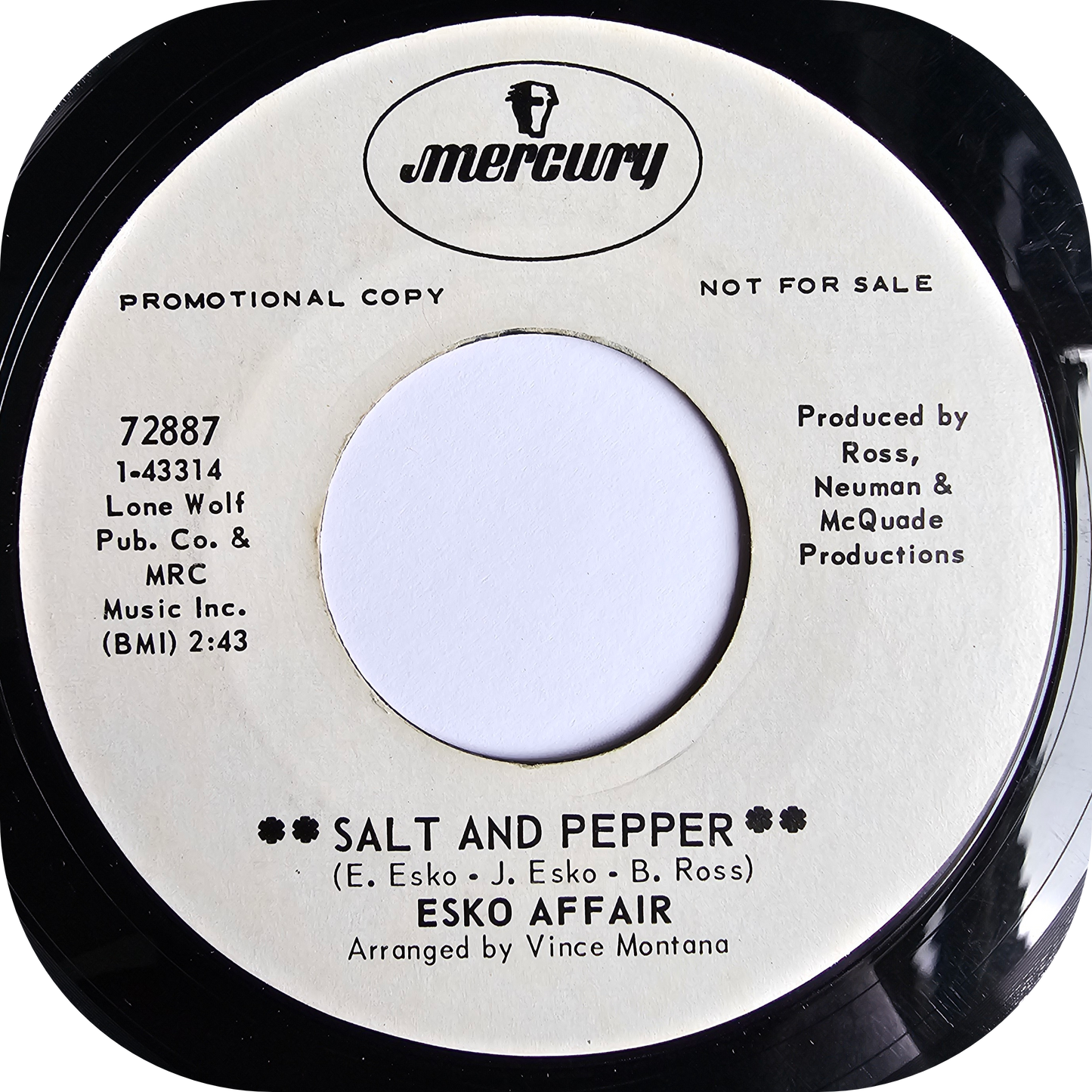 Esko Affair - Salt And Pepper - Mercury DEMO