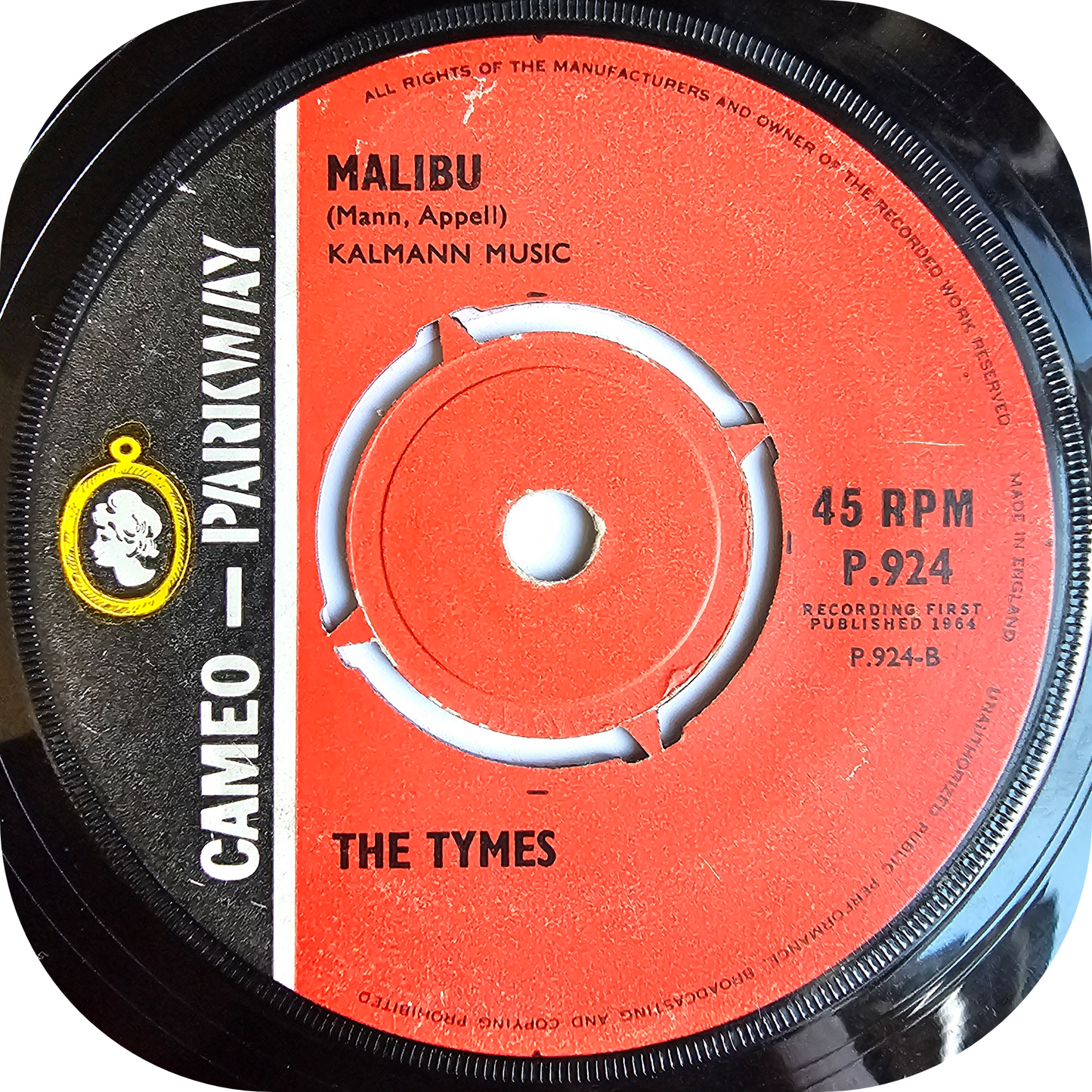 Tymes, The - Here She Comes - Cameo Parkway