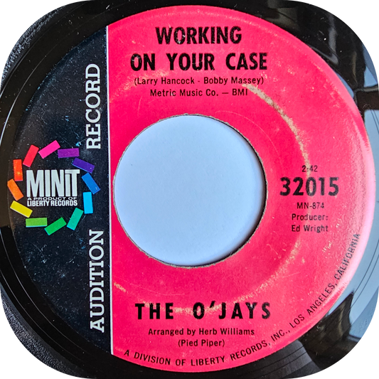 O'jays, The - Working On Your Case - Minit DEMO