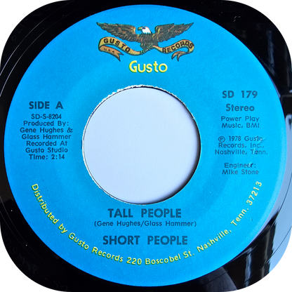 Short People - Why'd You Put It To Me Baby - Gusto