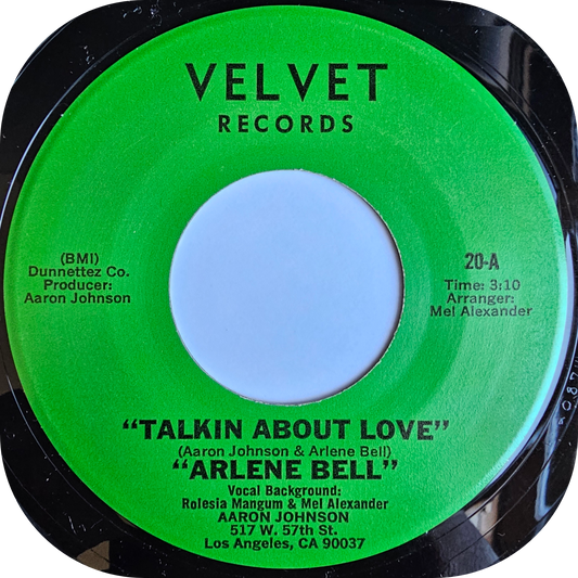 Arlene Bell - Talkin About Love - Velvet