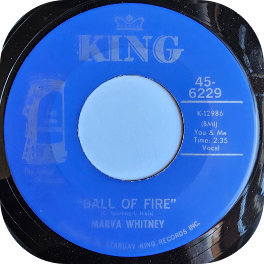Marva Whitney - Ball Of Fire - King