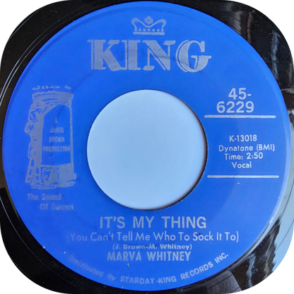 Marva Whitney - Ball Of Fire - King