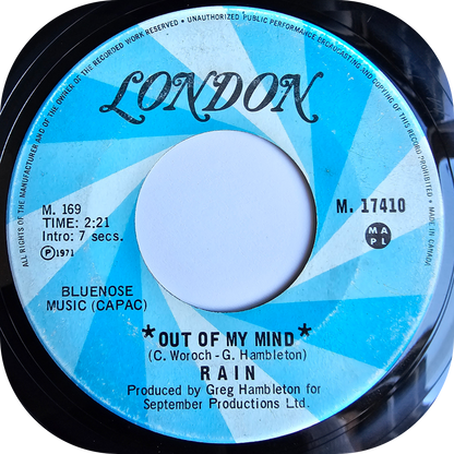 Rain - Out Of My Mind - London