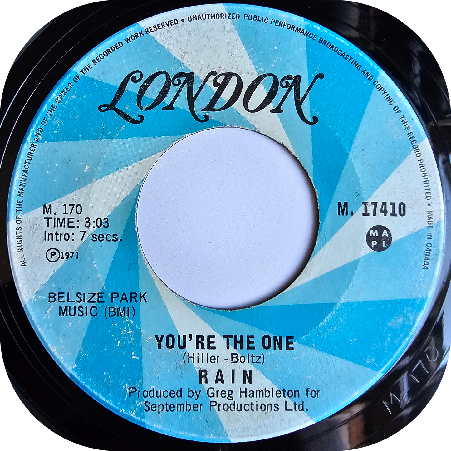 Rain - Out Of My Mind - London