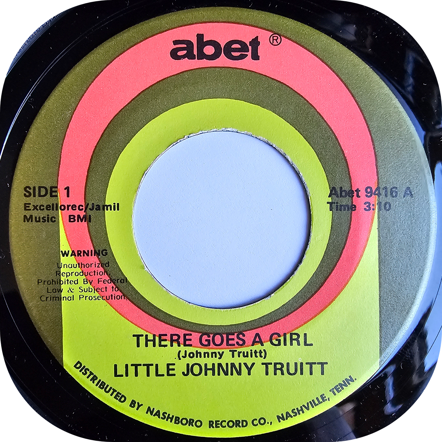 Little Johnny Truitt - There Goes A Girl - Abet