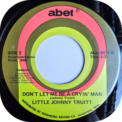 Little Johnny Truitt - There Goes A Girl - Abet