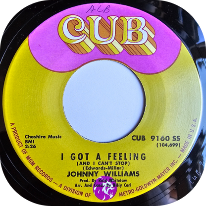 Johnny Williams - I'd Like To Be With You - Cub