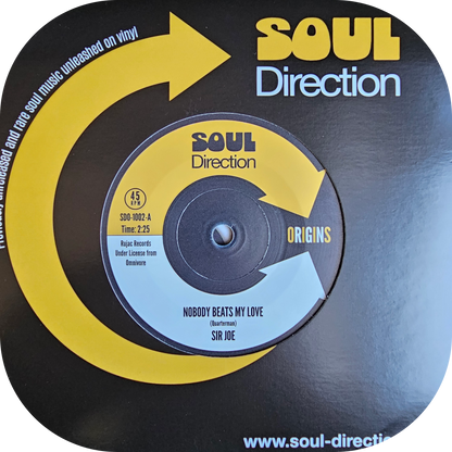 Sir Joe - Nobody Beats My Love - Soul Direction