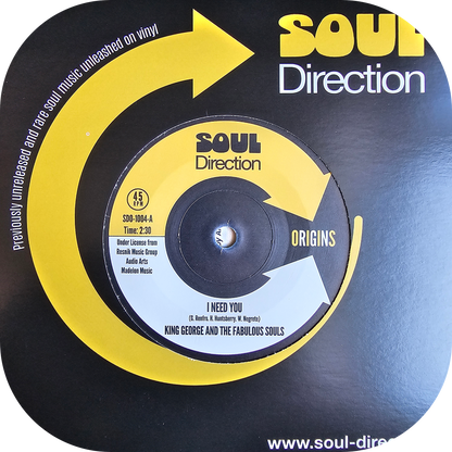King George - I Need You - Soul Direction