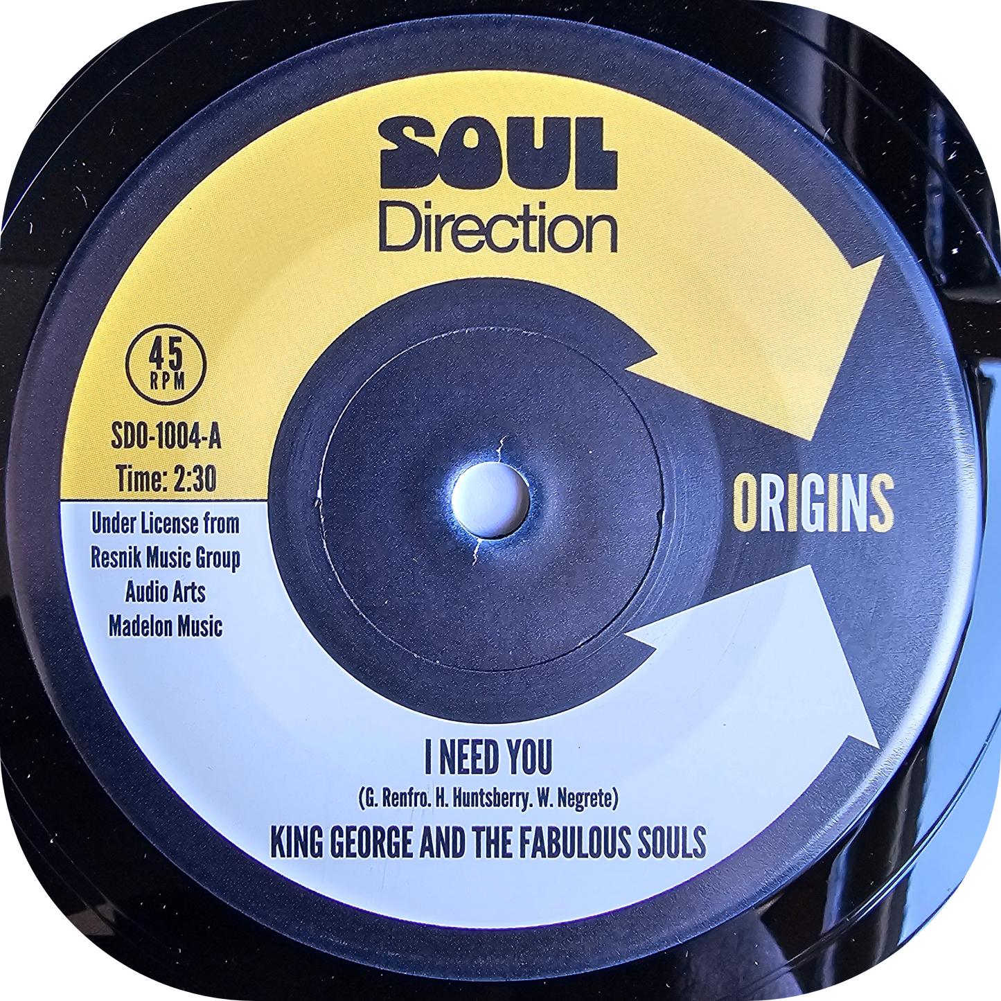 King George - I Need You - Soul Direction