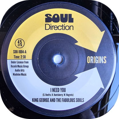 King George - I Need You - Soul Direction