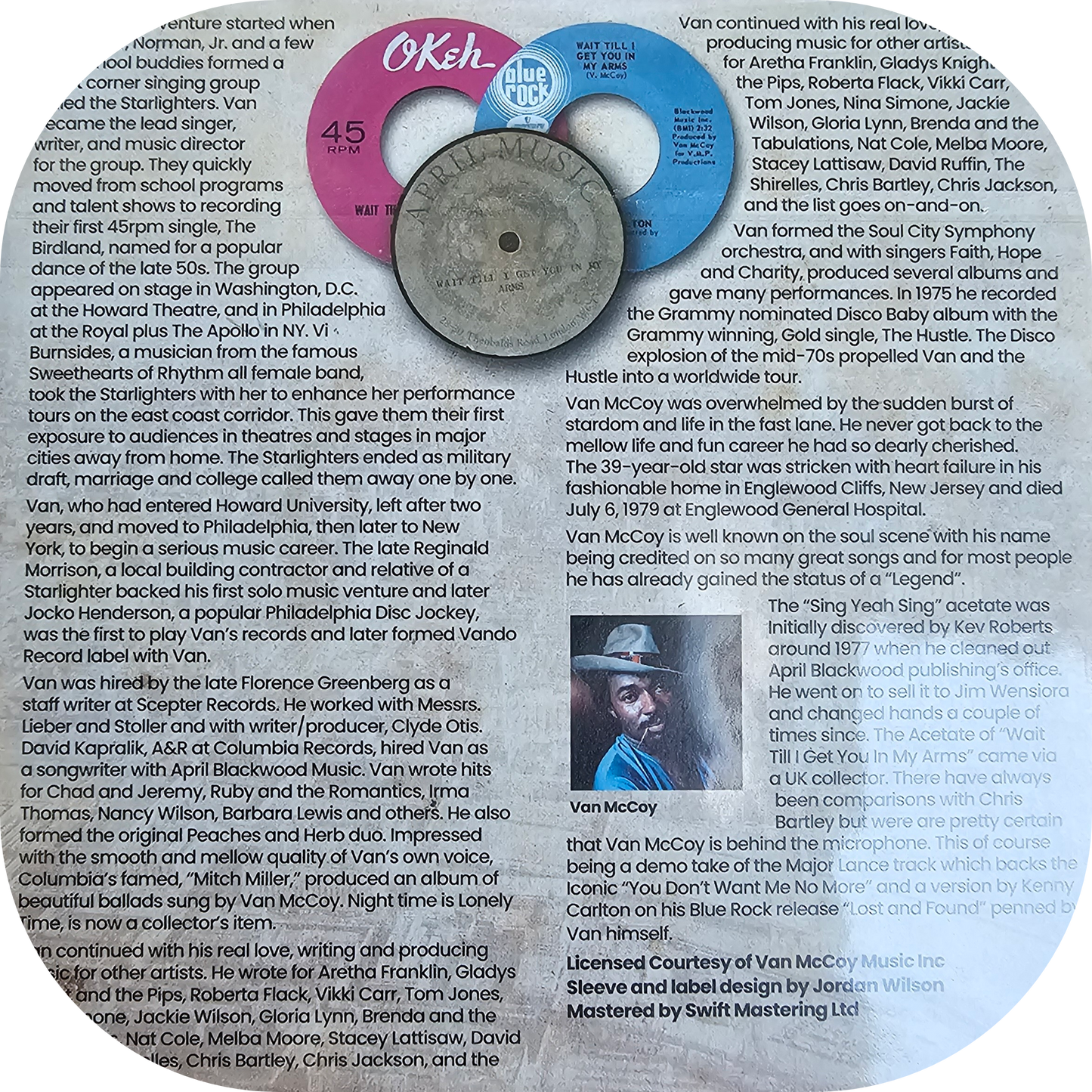 Van McCoy - Sing Yeah Sing - Soul Direction