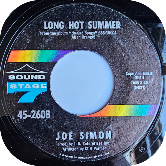 Joe Simon - Long Hot Summer - Sound Stage 7