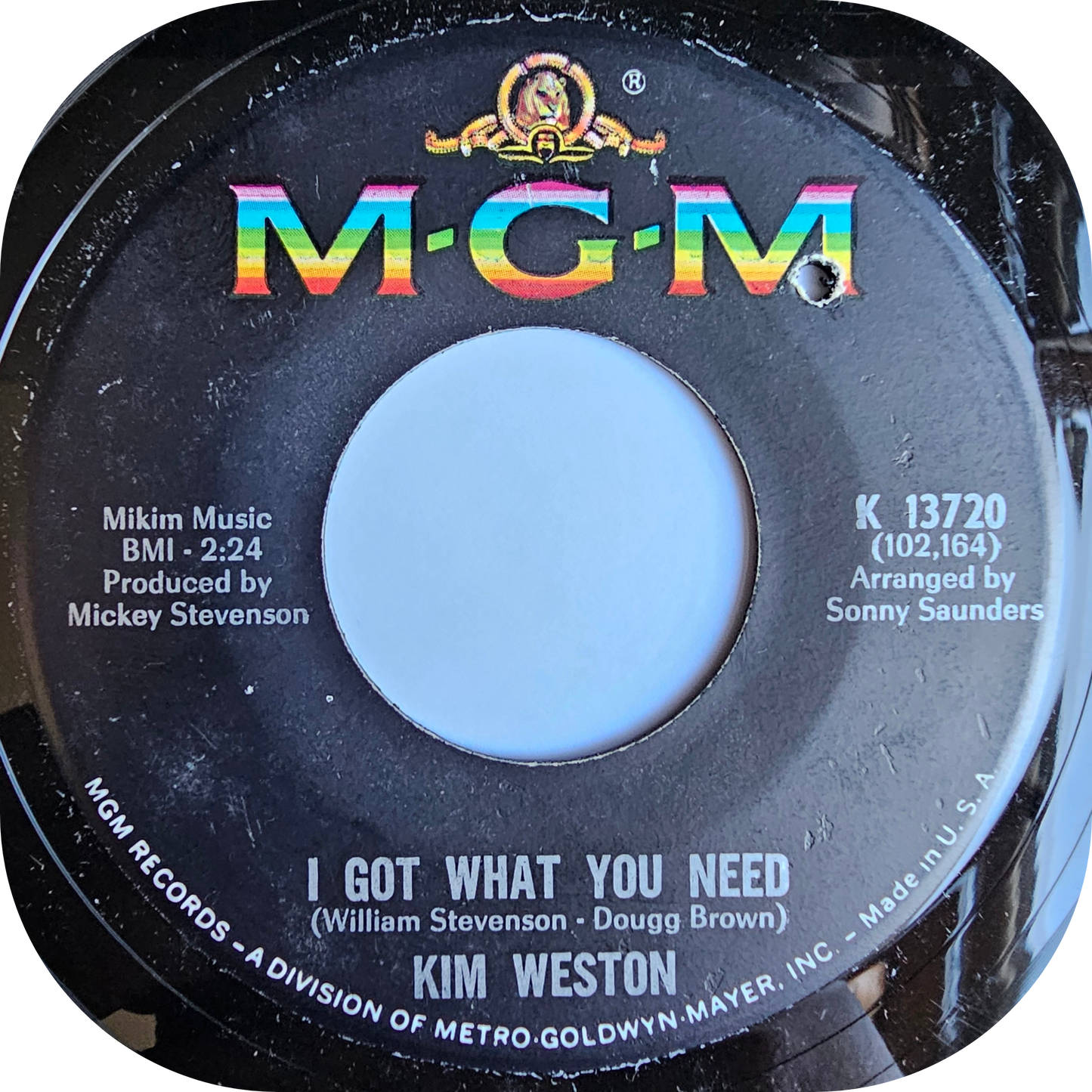Kim Weston - I Got What You Need - MGM