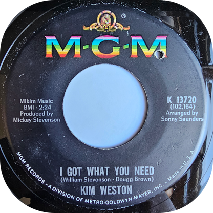 Kim Weston - I Got What You Need - MGM