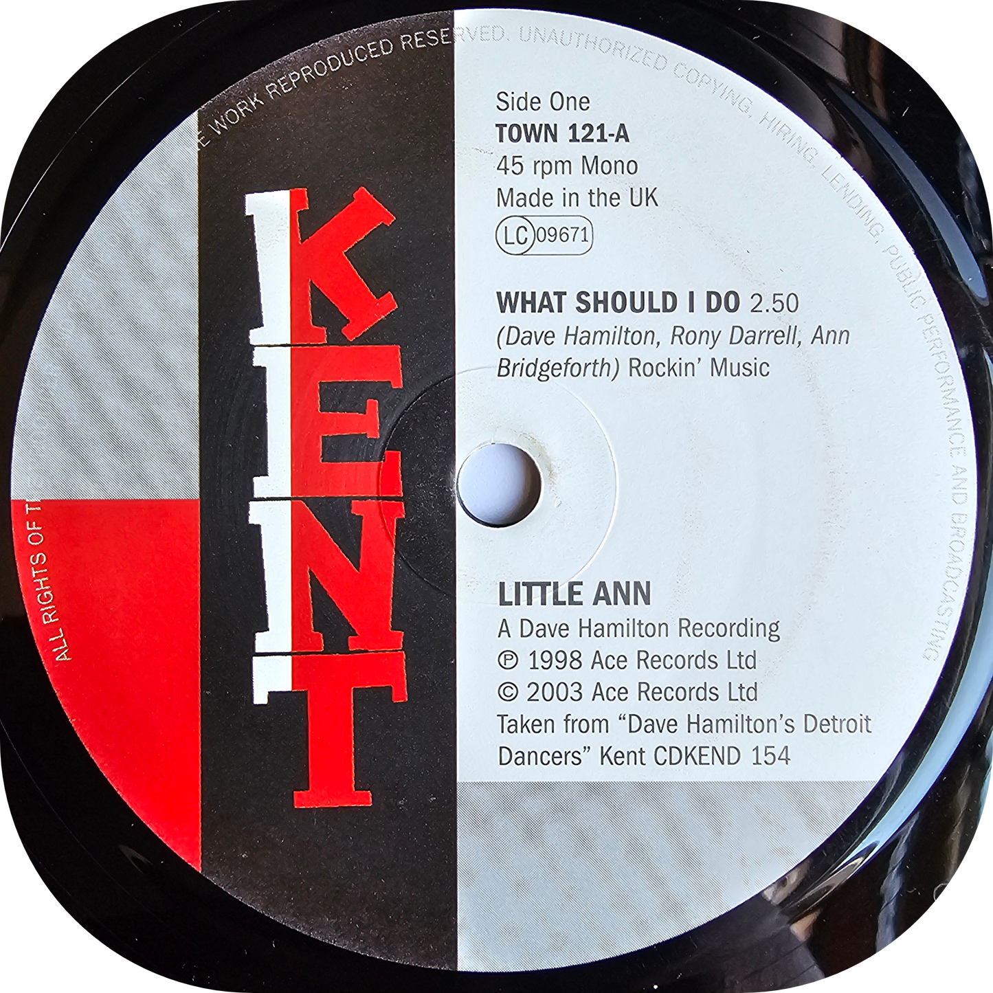 Little Ann - What Should I Do - Kent