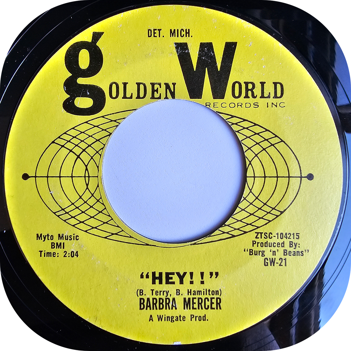 Barbara Mercer - Hey!! - Golden World