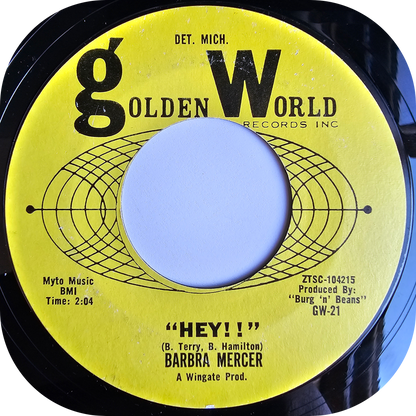Barbara Mercer - Hey!! - Golden World