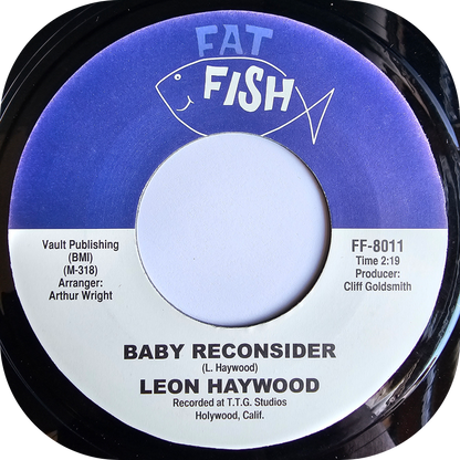 Leon Haywood - Baby Reconsider - Fat Fish