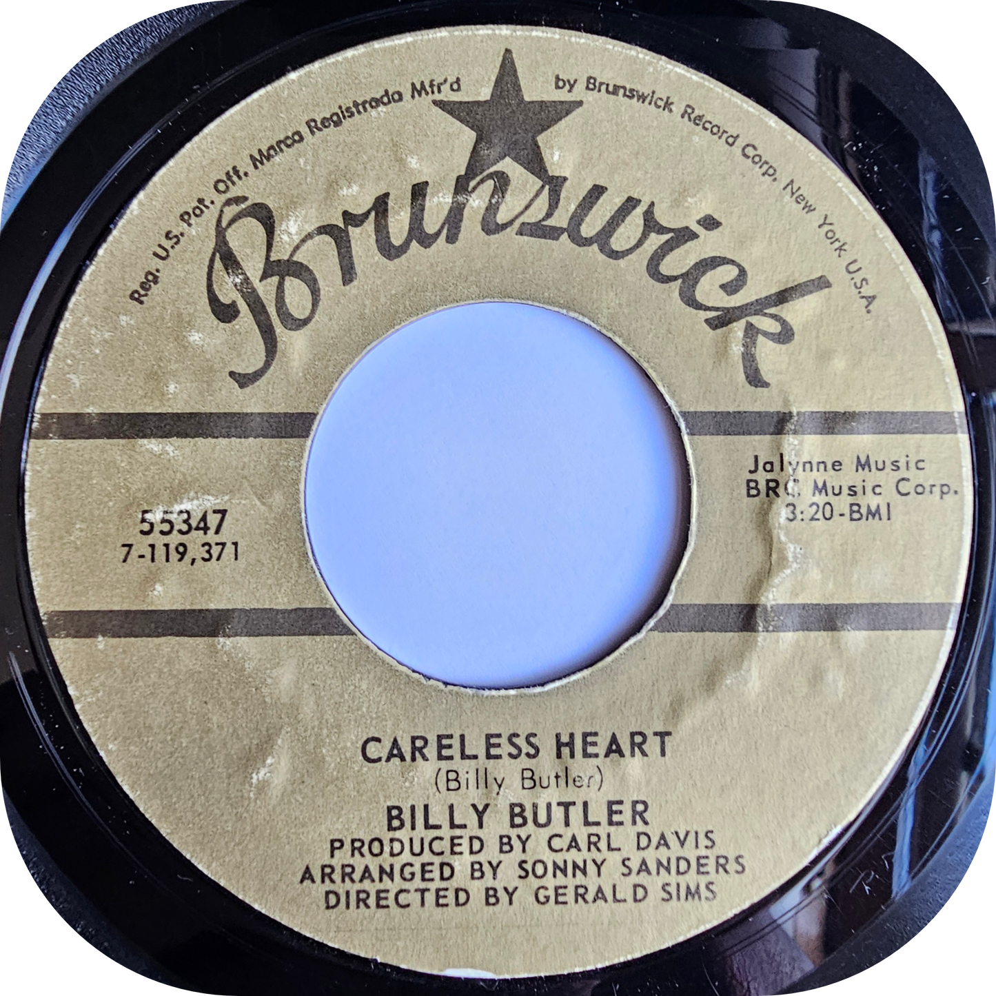 Billy Butler - I'll Bet You - Brunswick