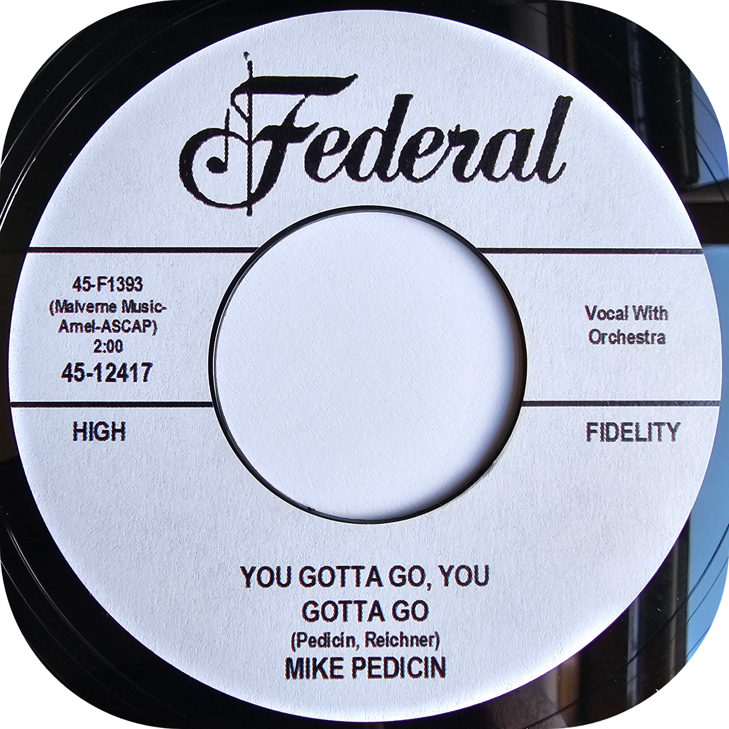 Mike Pedicin - Burnt Toast And Black Coffee - Federal