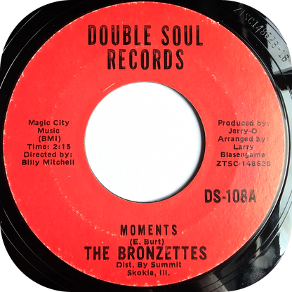 Bronzettes, The - Baby Don't Leave Me - Double Soul