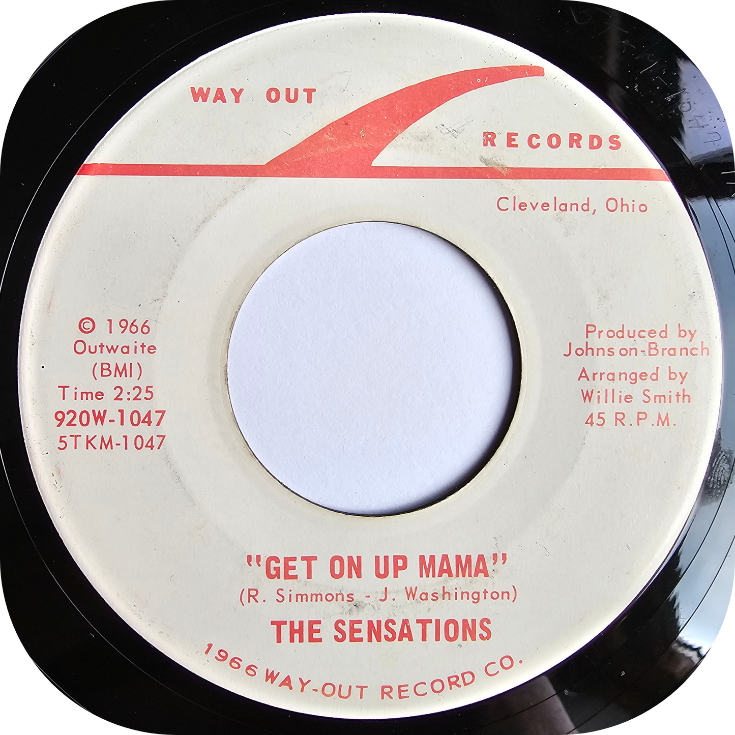 Sensations, The - I Won't Be Hurt - Way Out