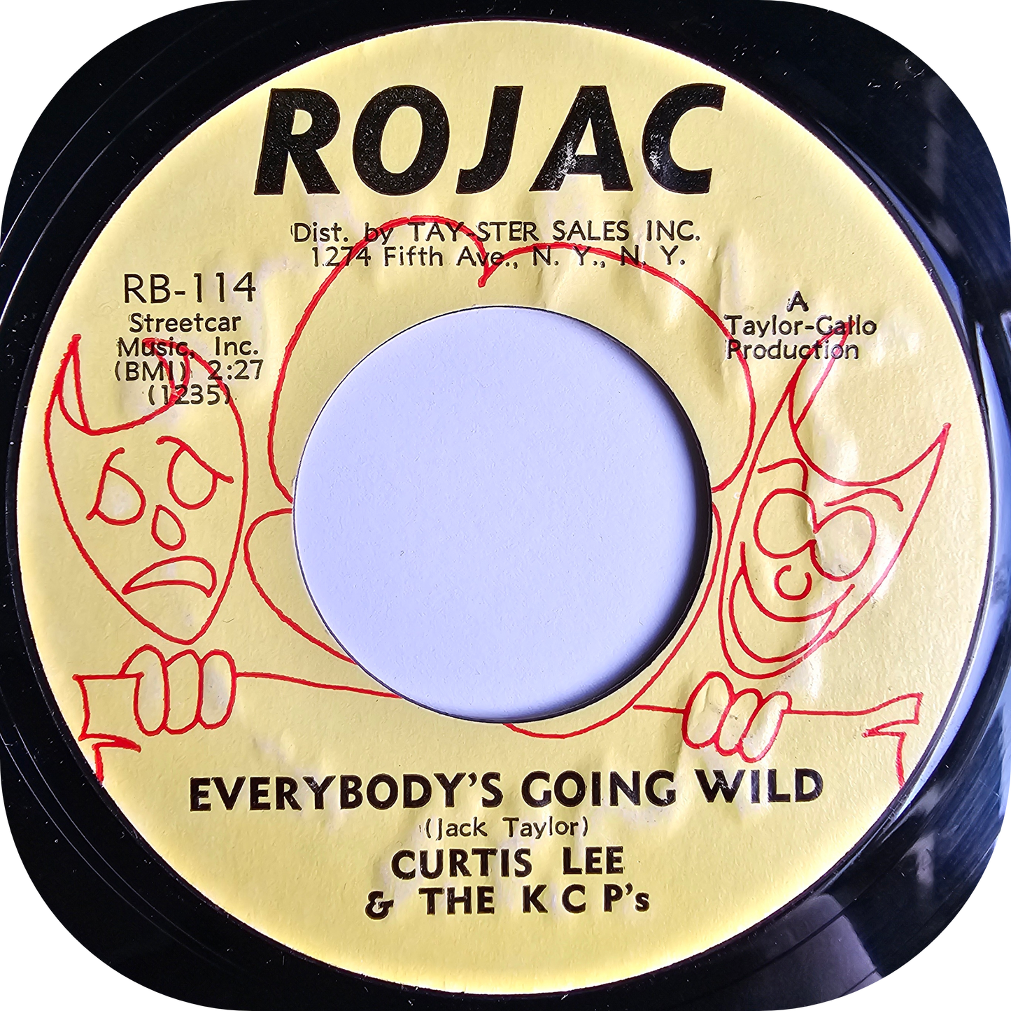 Curtis Lee - Everybody's Going Wild - Rojac