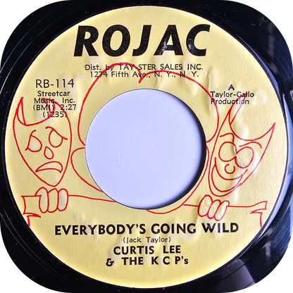 Curtis Lee - Everybody's Going Wild - Rojac