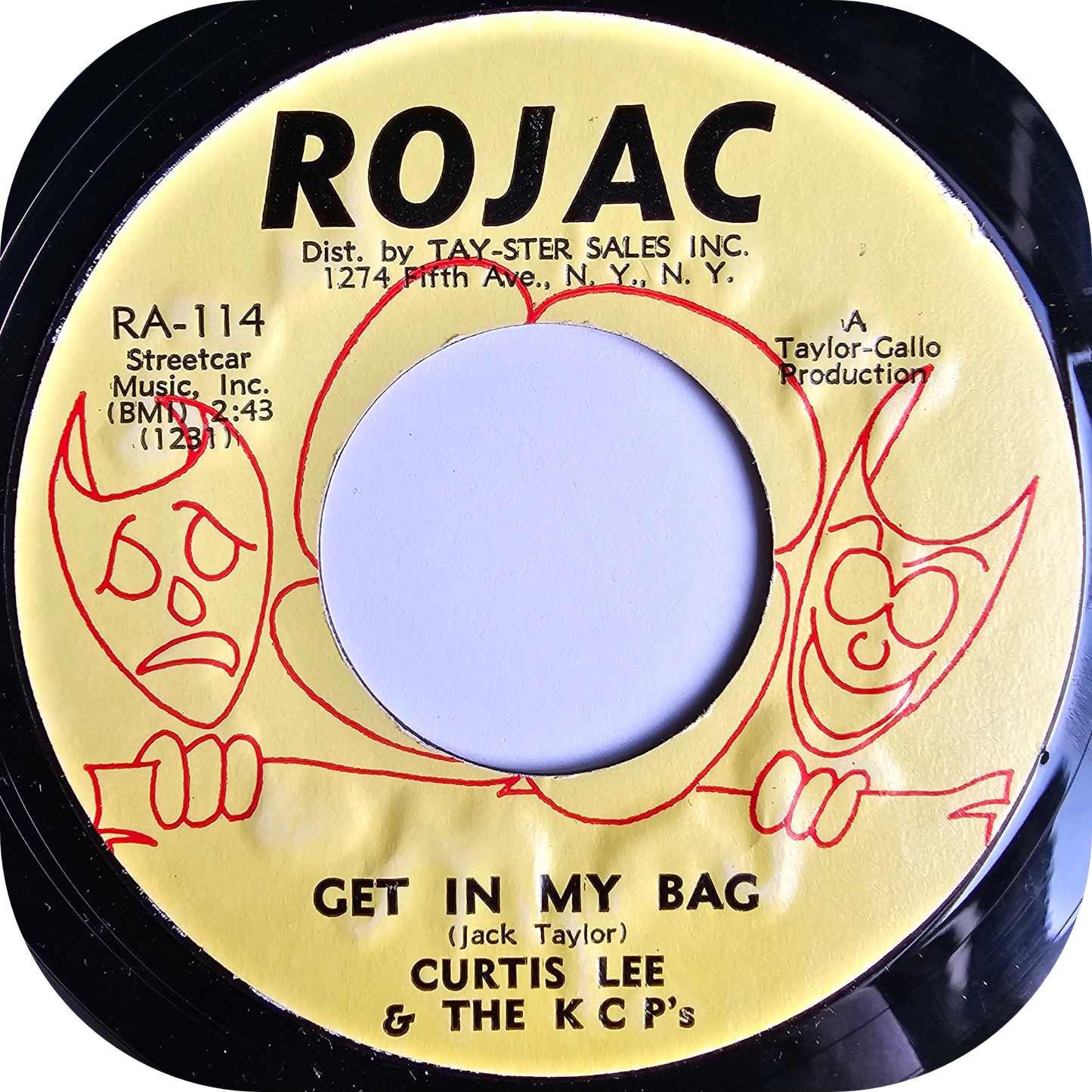 Curtis Lee - Everybody's Going Wild - Rojac