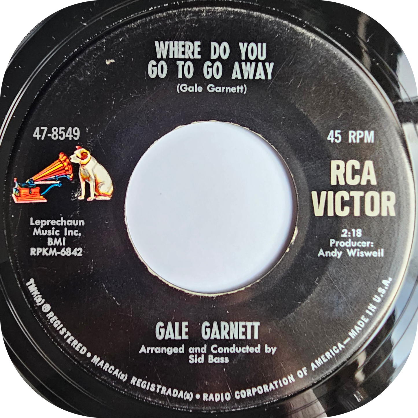 Gale Garnett - I'll Cry Alone - RCA Victor