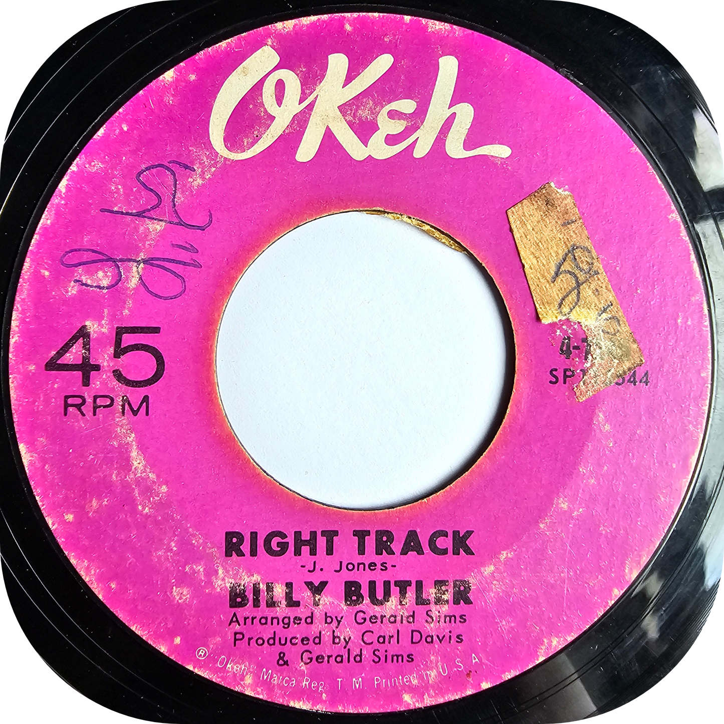 Billy Butler - Right Track - Okeh