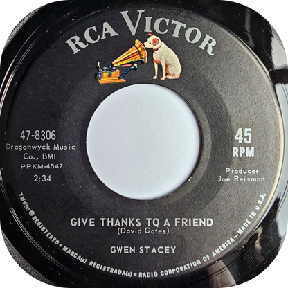 Gwen Stacey - Ain't Gonna Cry No More - RCA Victor