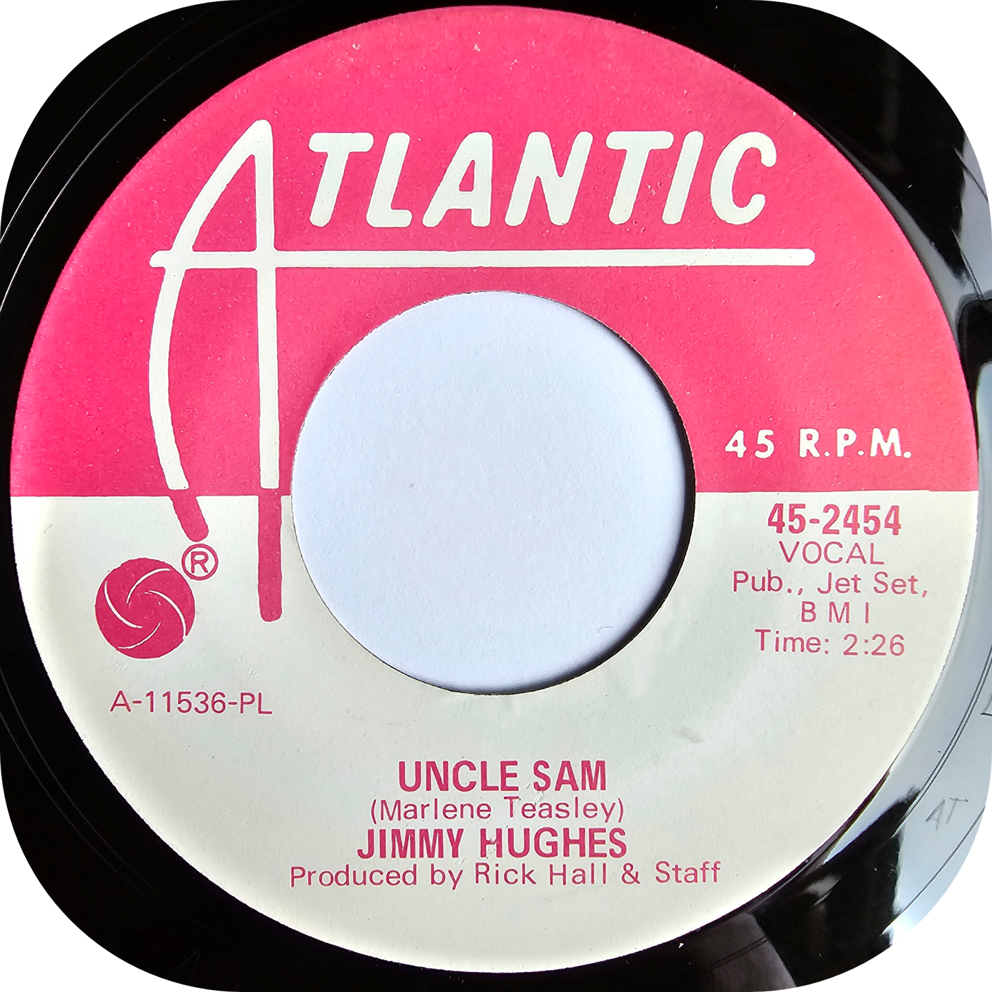 Jimmy Hughes - It Ain't What You Got - Atlantic DEMO