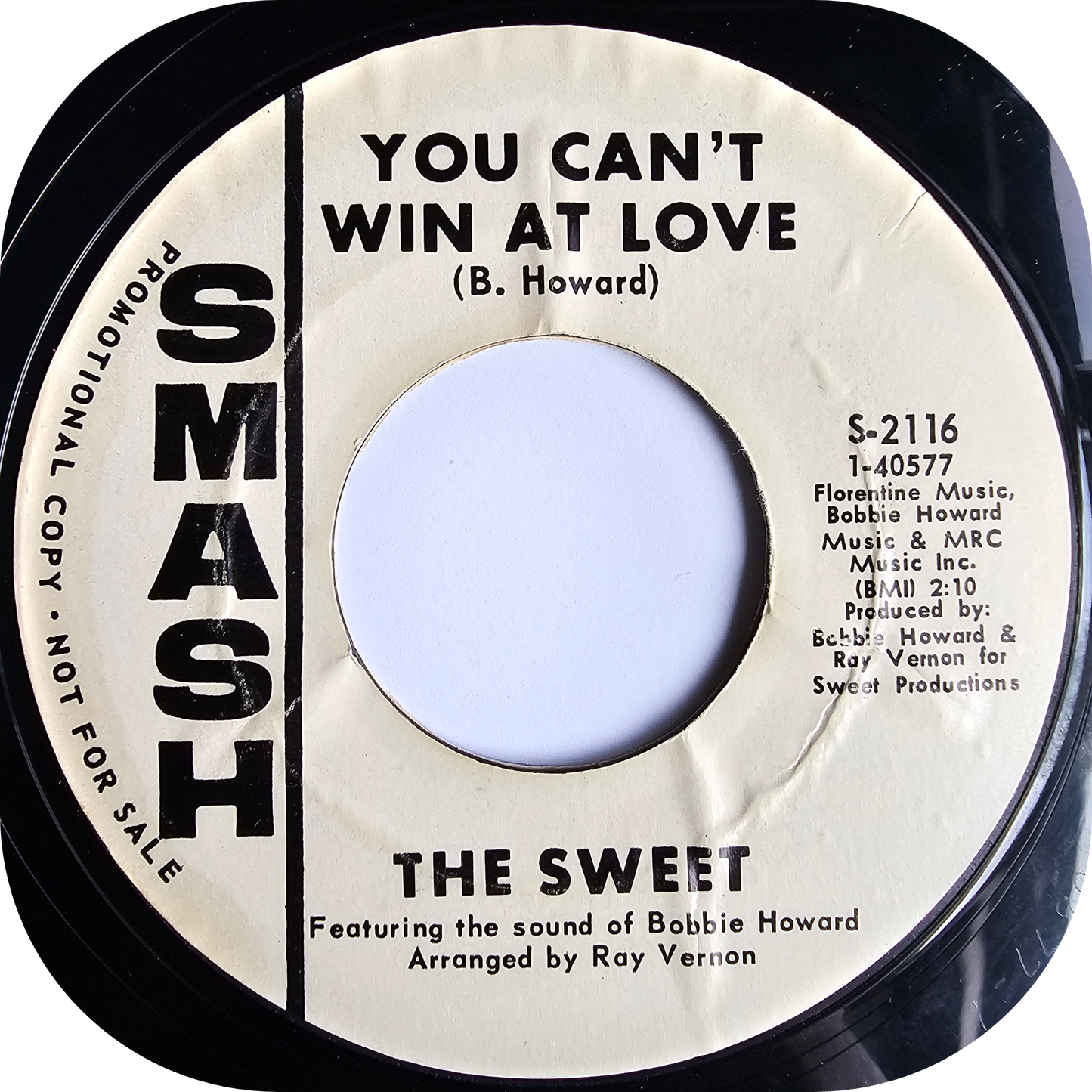 Sweet, The - Got To Have More Love - Smash DEMO
