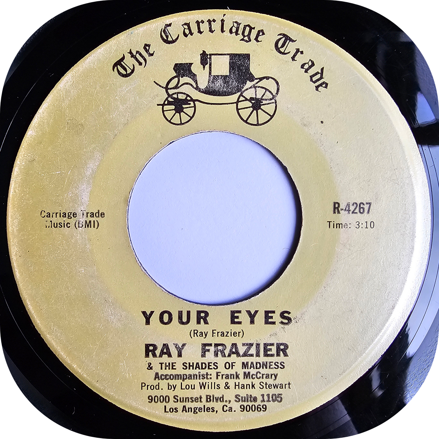 Ray Frazier - Your Eyes - Carriage Trade