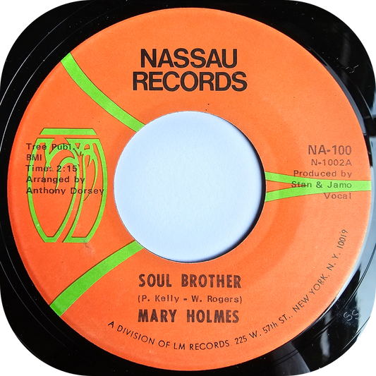 Mary Holmes - Soul Brother - Nassau