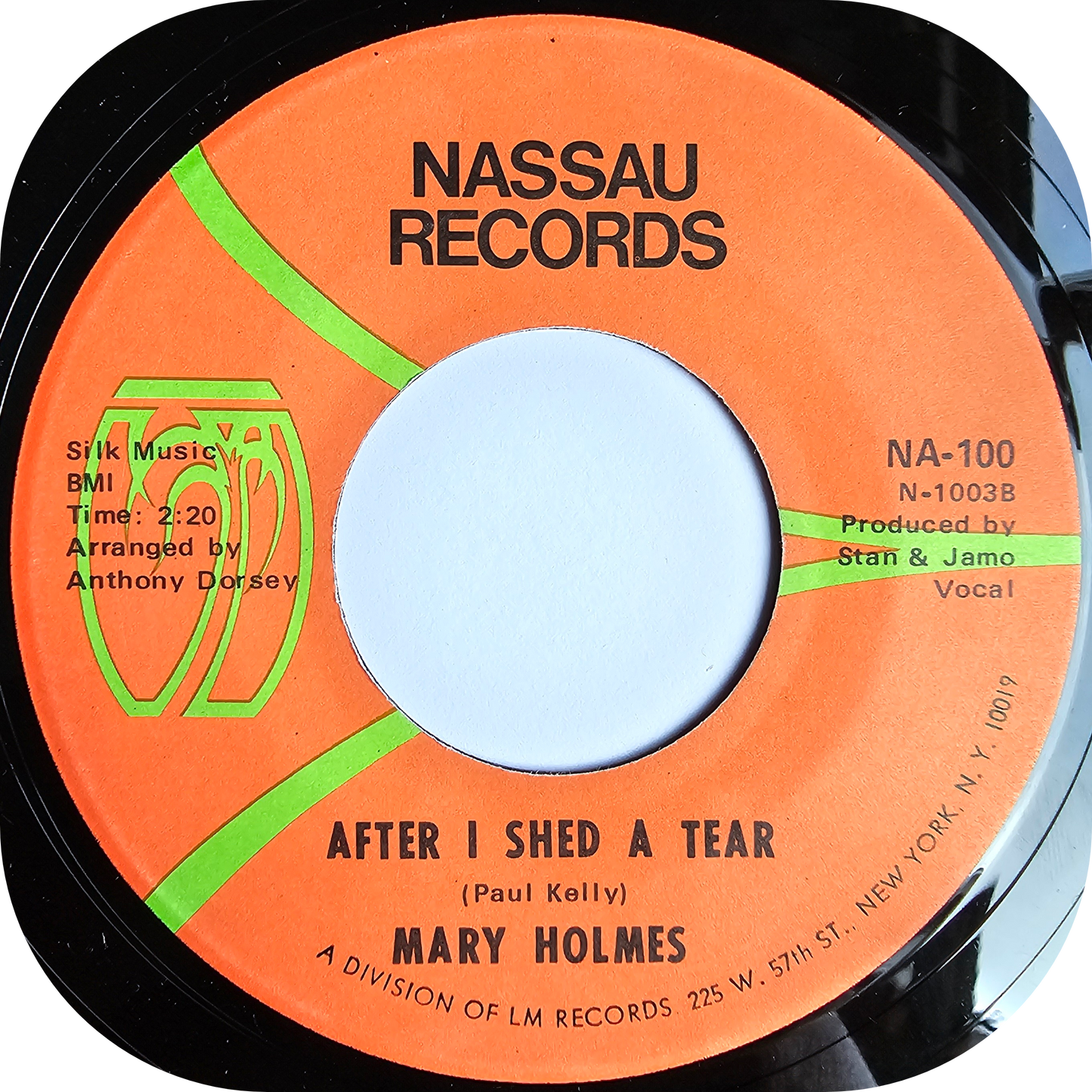 Mary Holmes - Soul Brother - Nassau