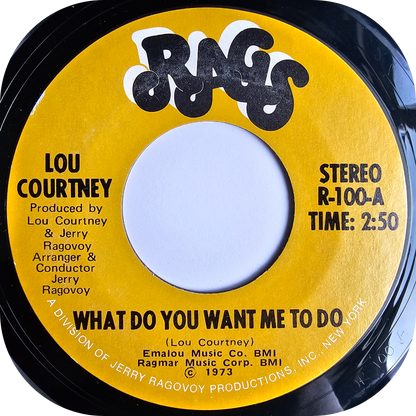 Lou Courtney - What Do You Want Me To Do - Rags