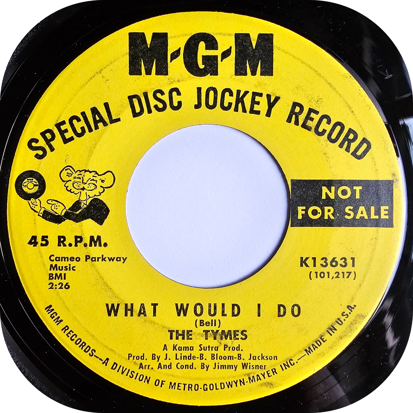 Tymes, The - What Would I Do - MGM DEMO