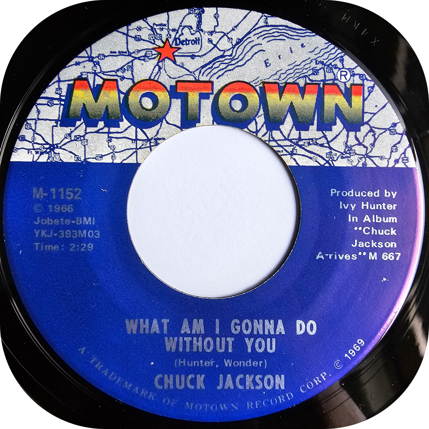 Chuck Jackson - What Am I Gonna Do Without You - Motown