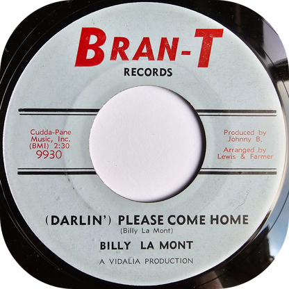 Billy La Mont - So Called Friend - Bran-T