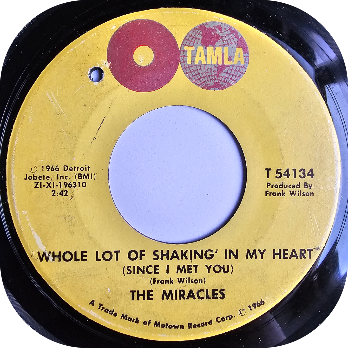 Miracles, The - Whole Lot Of Shaking In The Heart - Tamla