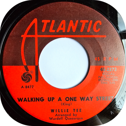 Willie Tee - Walking Up A One Way Street - Atlantic (Signed)